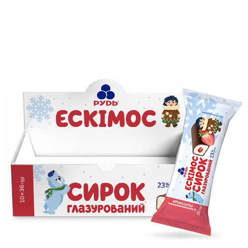 "ESKIMOS" WITH STRAWBERRY FILLING, MULTIPACK